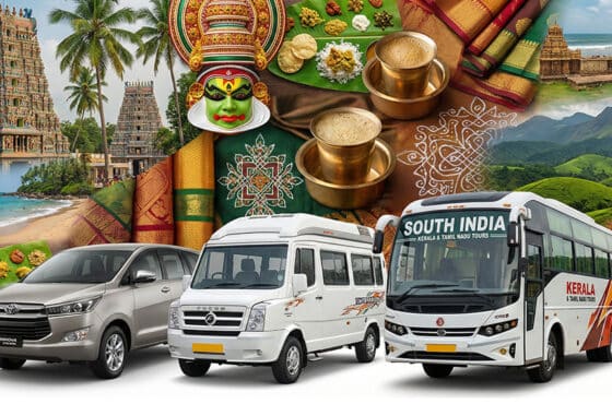 Travel in Comfort: How to Choose the Right Vehicle for Your South India Journey