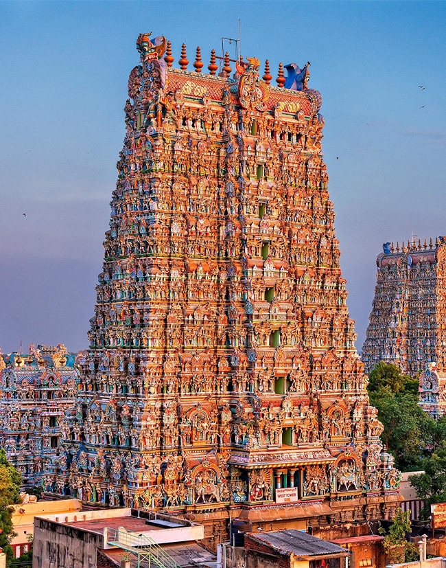 Madurai local sightseeing tempo