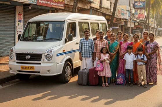 Tempo Rentals for Group Travel from Madurai