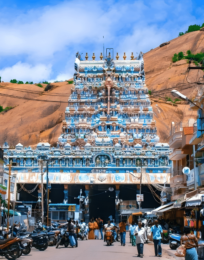 Madurai local sightseeing tempo